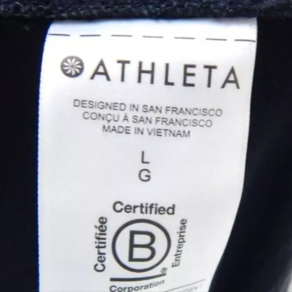 Athleta Release Pants Split Front Jersey Crop - image 3